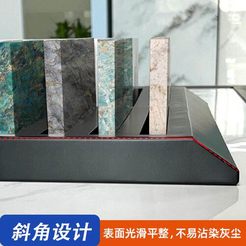 石材小样台面架石英石大理样S28石10展0*20样0品展架桌面人造石品