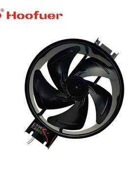 弘孚外转子工业轴2SIE流风机5风0FZY350FYZY400FZ2-D铁叶散热扇