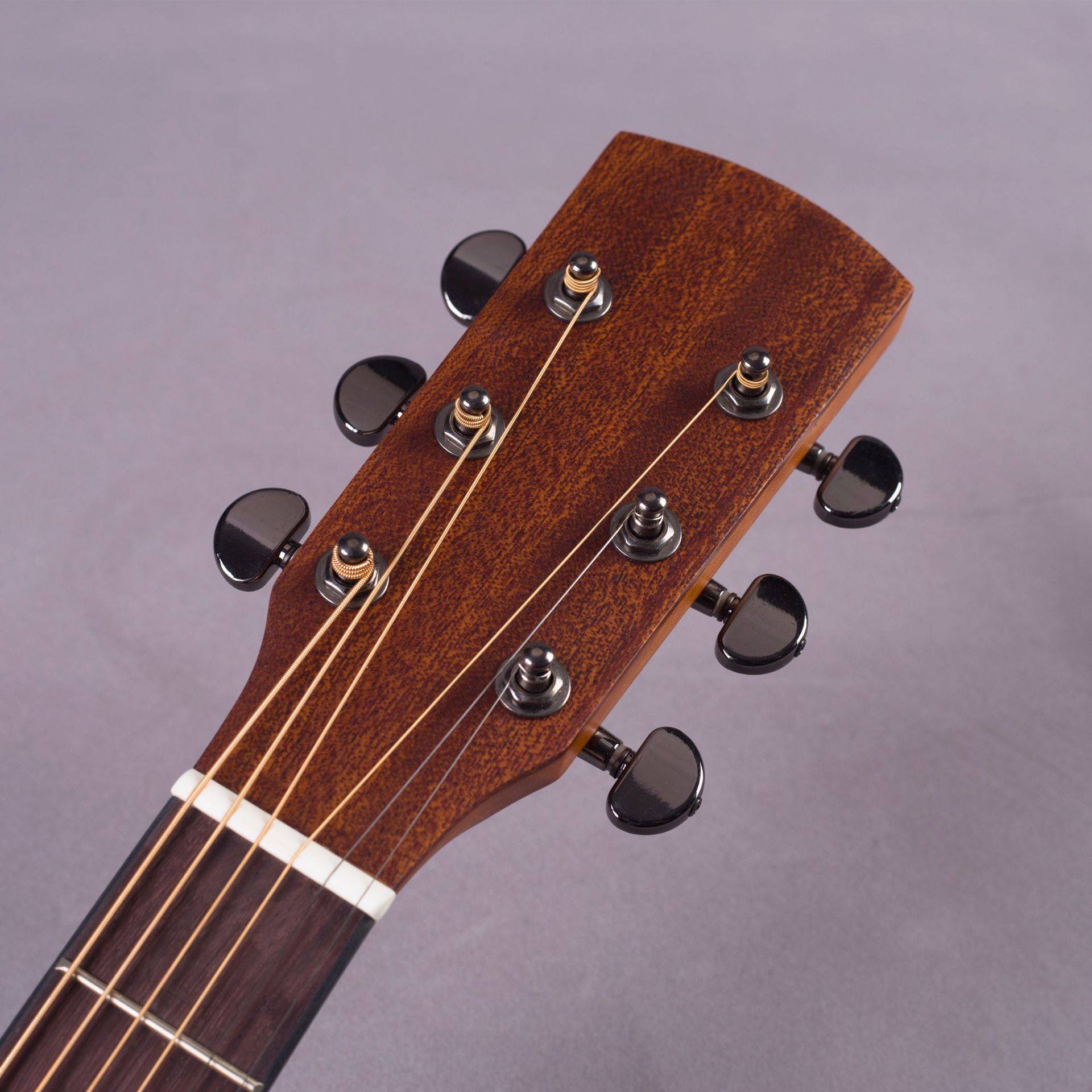 38寸单板民谣吉他 初学者亮光无标guitar 云杉面单沙比利木吉他