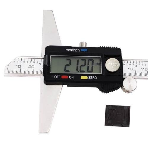 电子数显深度卡高尺0-10mm精度深度游标卡尺UTJ测量深度尺子.0051