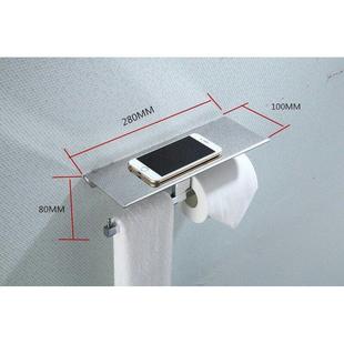 口出国MLQ304不锈钢双纸巾架卫生间厕所卷德纸架手纸架纸物巾盒置