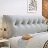 小学羊绒床头靠垫床上三角靠枕可榻榻米包生宿舍卧软室护BUD腰拆