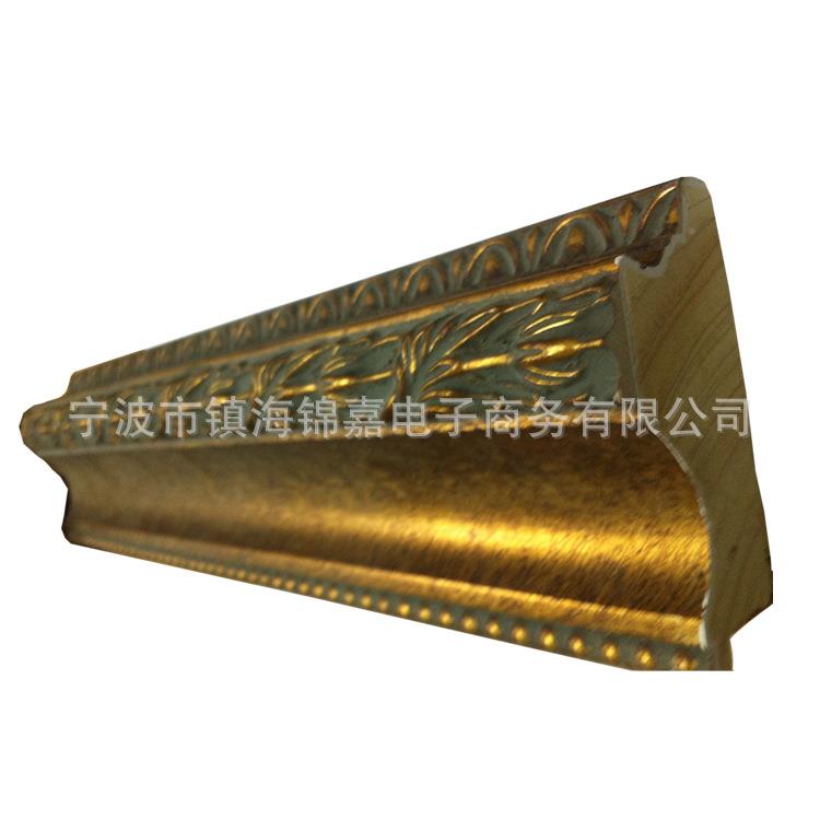 厂家提TZ---001涂装线条裱供画框材条KTV烫边金料墙裙包顶角可定