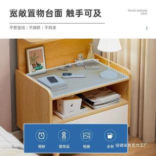 头柜卧出室家用卧加宽床床边小柜子SAF带抽屉收纳柜租屋室简易储