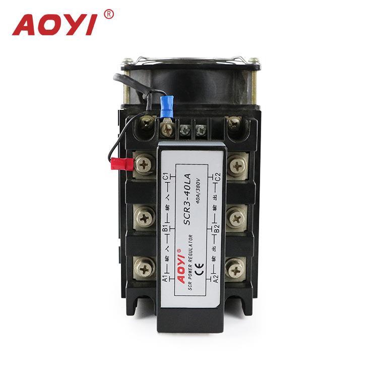 AOYI奥仪电力调整器简易C型SR3-4SCR3-LA0LA晶闸管控可硅调器功相