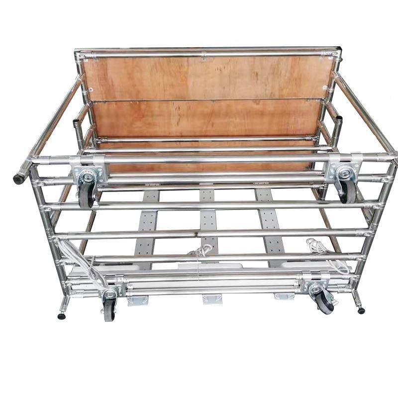 1332不锈钢精益管工作台台宁波工工作台线棒防静电作工覆塑管作台