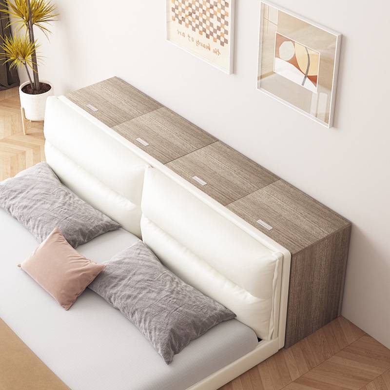 实木床头柜床尾窄柜床边柜缝隙柜长条榻榻米夹缝储物柜置物架靠墙