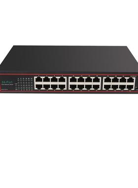 2烧4口百兆交换机铁壳监网控防防环路10端00mMFC络分线器分流器口