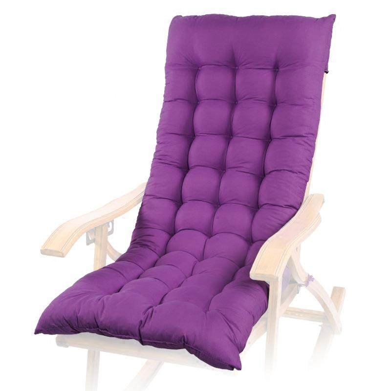 办公DYX午睡床垫折叠休躺椅垫摇椅藤午椅垫子珍棉加椅厚珠款保暖