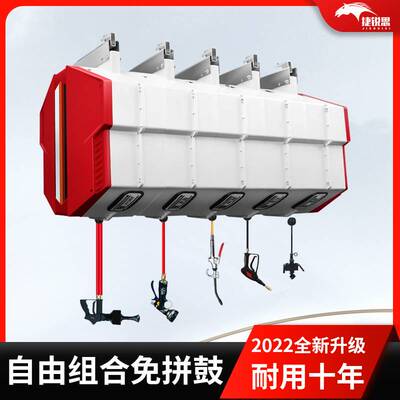 A8L洗车组合鼓 免拼高压悬挂水电气双管泡沫鼓自动卷管器洗车店设