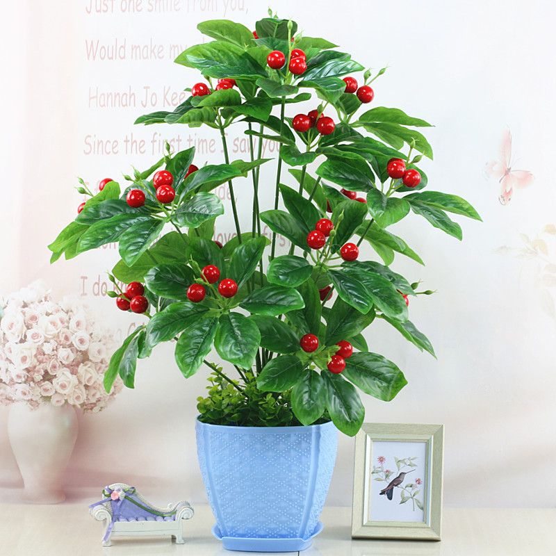 假树发财树仿真金玉满堂植物落地盆栽大型客厅盆景假花塑料花绿植