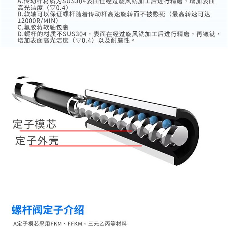 速发单液螺杆点胶阀焊膏铜膏散热膏锡膏点胶机螺杆阀单组份自动涂
