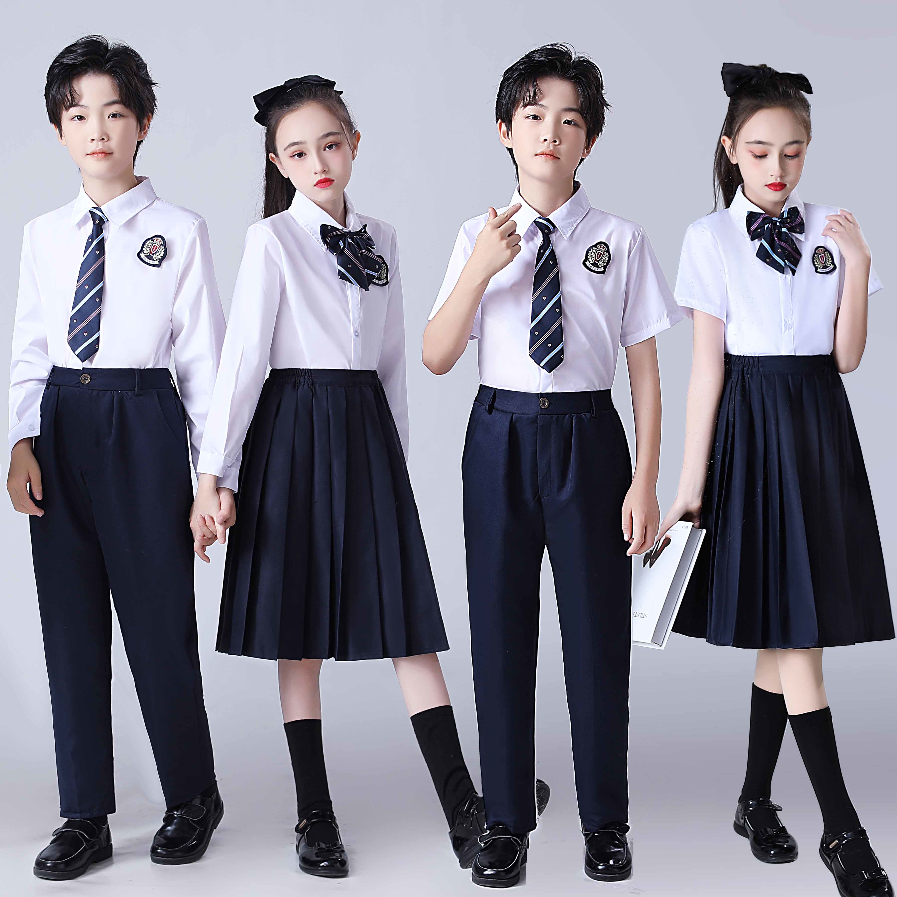 速发小一儿童合唱服演出服中六学民族服装/舞台装