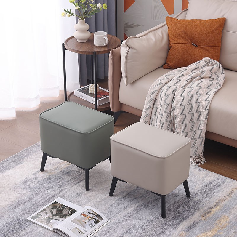 速发轻奢小凳子小矮凳木用脚踏创厅茶几矮凳客意沙发凳实家穿鞋凳