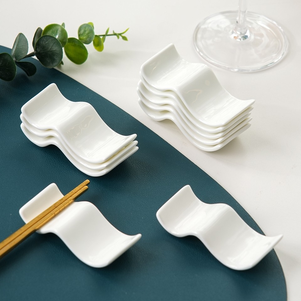 优质无铅实心骨瓷筷架勺托餐厅创意陶瓷筷子架托高档酒店摆台餐具,餐饮具,筷子架,淘宝优惠券,粉丝福利购,淘宝优惠卷