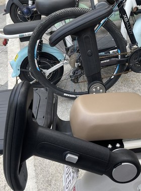 适用小牛电动车u1eu2f200儿童座椅升降折叠扶手带X小孩骑行防摔