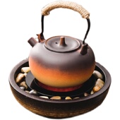 古舍日系电陶炉煮茶器静音电炉煮茶无风K扇大功率家用烧水茶炉套