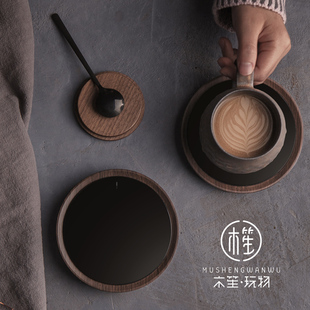 日式创意恒温宝套装保温加热杯垫牛奶咖I啡底座时尚简约办公室暖