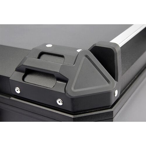 新款45L摩托车尾箱n收纳箱ABS塑料尾箱快拆防水后备箱带底座防水