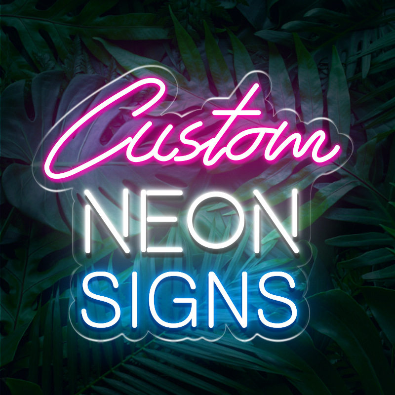 亚马逊霓虹灯广告牌派对装饰英文字母灯Customneonsign发光灯牌