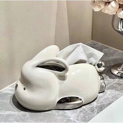 高颜客值纸盒厅抽纸盒轻奢创巾抽00308意纸盒卡通可爱家用餐巾纸