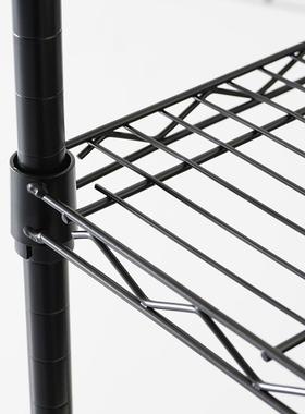 爆款轻物型家用货收纳整置架简便卡扣组装多层网格理架架可JSF定