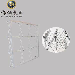 背拉网拉架墙会议合VCK金展架架卡拉网铝合金网卡扣签到布面展展