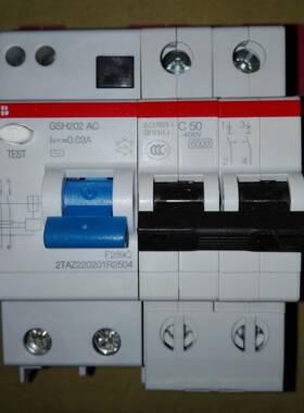 AB1B剩余电1流动作断路器GS201AC-B3/QTH0.0；13014971
