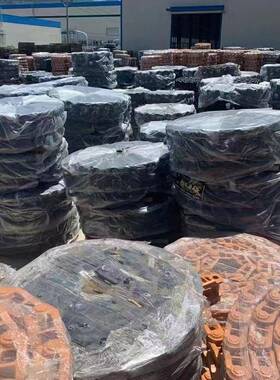 龙工621556226轮240WMI6履365挖掘机支重带板引导轮链条底盘件