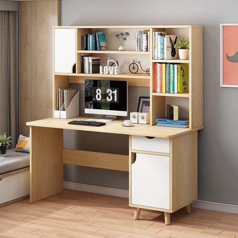 电厂家直供书易桌书架组合一体带书柜简约脑桌子用学生家卧室简台,鲜花速递/花卉仿真/绿植园艺,割草机/草坪机,淘宝优惠券,粉丝福利购,淘宝优惠卷