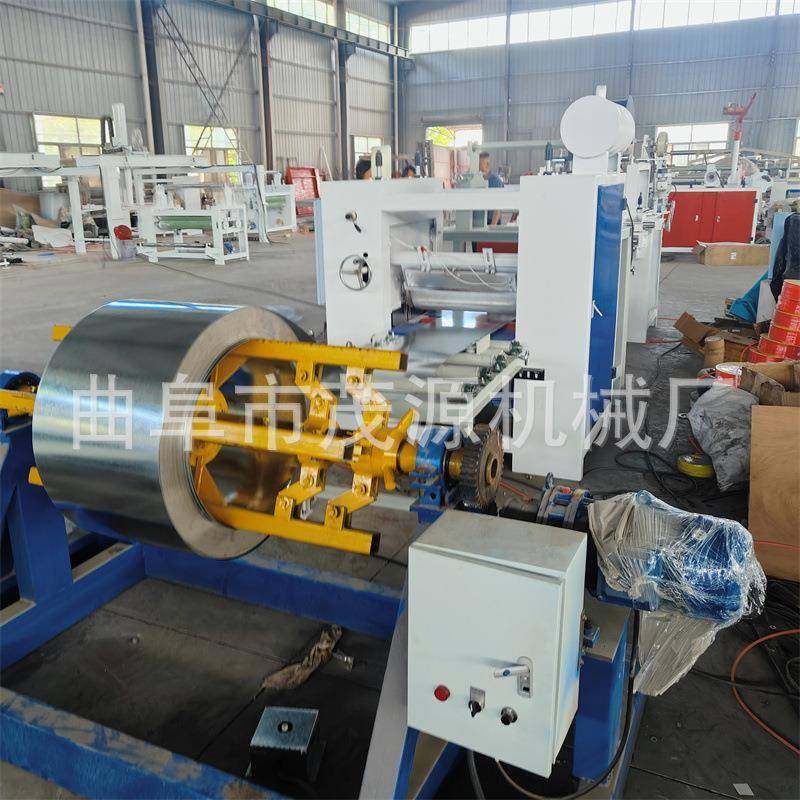 成卷材料自动贴复合纠偏胶不锈钢卷贴合机耐SGB温高型垫皮片合机