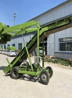 青贮池省人工扒料机升降4米装车挖草机ZED羊养殖场取牛料机