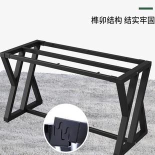 定制艺漆桌腿F975STTT金属脚餐台桌腿桌支架铁餐台脚办烤公会铁架