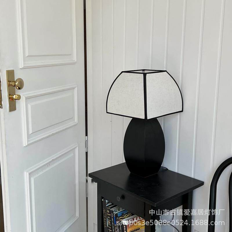 a中古vntge台灯AJJ-157复古韩系台灯软装摆件卧室客厅家用i设师计