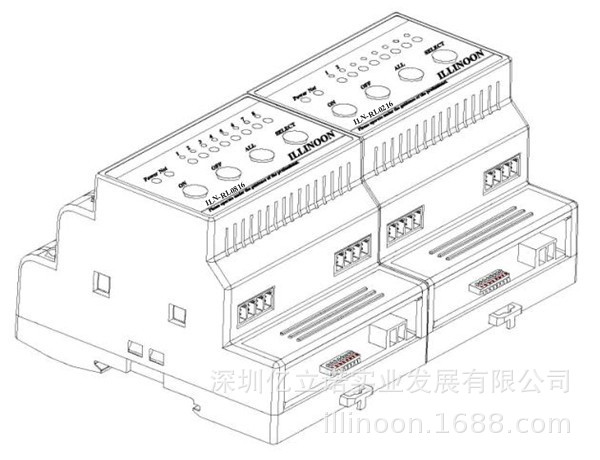 ILN-RL0916智能灯光控制系统