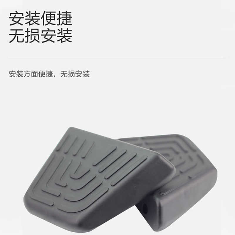 适用九号C90电动车F90后脚踏MMAX/BMAX/A30C铝合金后座搁脚踏板
