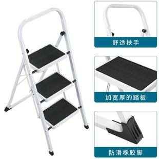 梯子梯伸GDI缩家用人字梯花多用梯室内外便携厚架折加叠厂家 新款