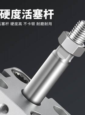 零部件ACE紧凑型薄型气缸ACE12/16/20/25/32/40/50/63内牙带磁-S