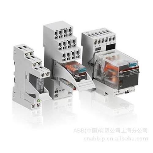 ABBCR-M系列中间继电器逻辑底座螺钉连接2c/o;10095967