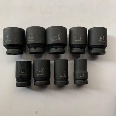 /29件套筒1飞984六角加长加厚套风筒气大动电动扳手套头小炮6角套