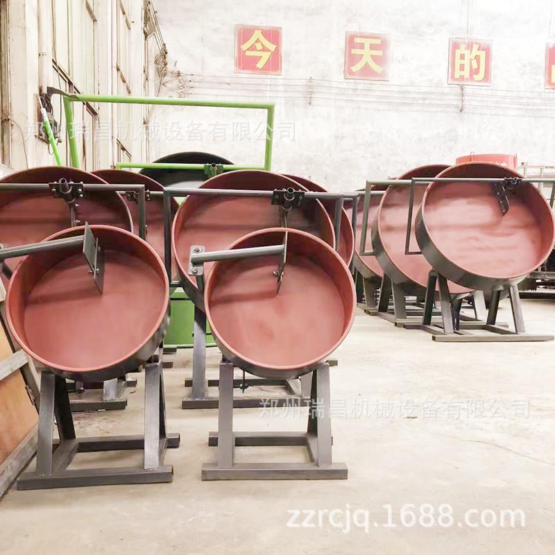 直径0.5米米-3米圆盘造粒机 不锈钢造粒盘矿粉膨润土造粒机