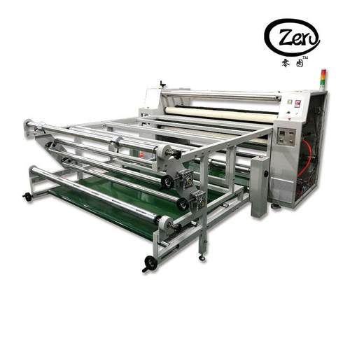 零图油温滚筒热转印机规格齐全卷对卷全自动热转印印花机械