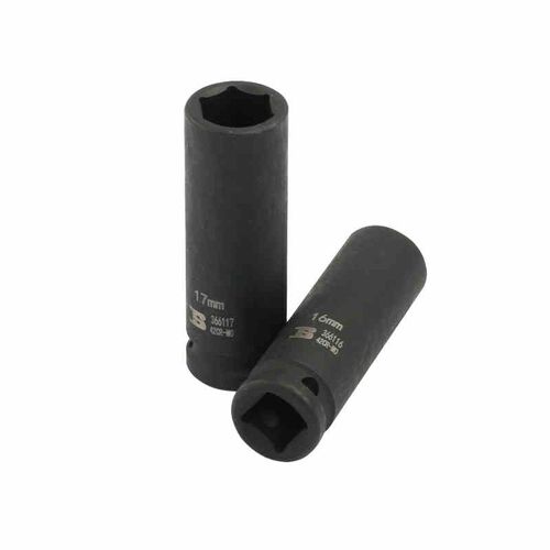 波斯 12.5mm铬钼钢气动加长套筒 1/2DR风动加长套筒10-32mm