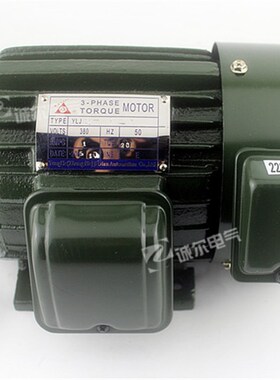 三相交流异步力矩电机YLJ90-5-6型5N.M(50kg.cm)力矩6极马达380V