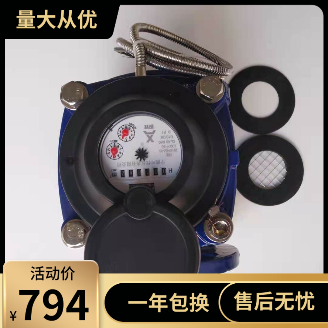 现安 F154大口径光电直读式水表LXLY-E DN65-DN300