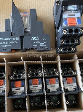 原装魏德米勒继电器RCM KITS 24VDC 2CO LED7760056027 RCM270024