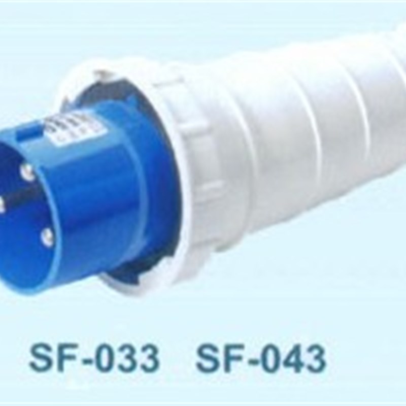 SFE上丰工业插头SF-043 125A三极插头 IP67三芯插头 AC220-250V