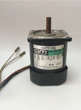 原装进口OM东方感应马达E4277-342 45W单相220V高速马达2极3000转