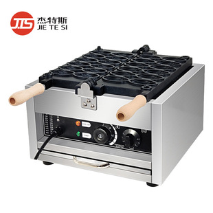 杰特斯商用电热12孔玉米烧小吃玉米烧机小饼制作设备商用小吃设备