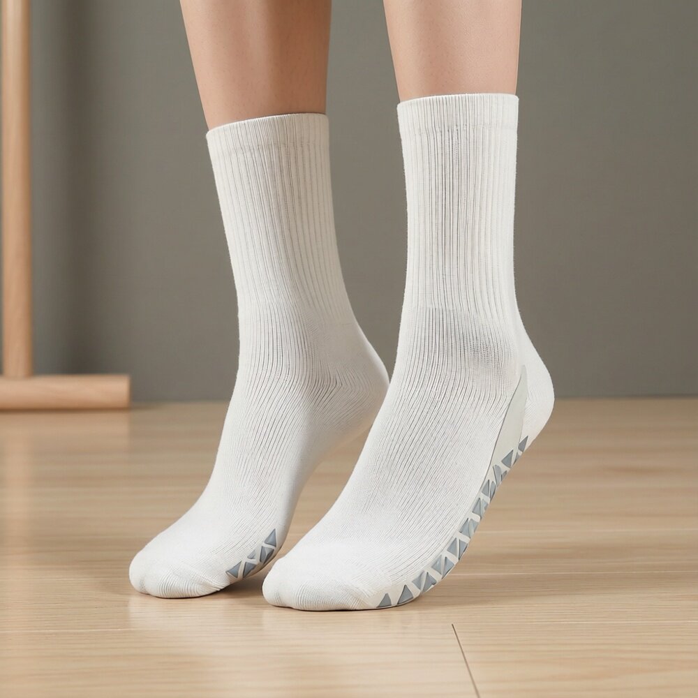 分趾五指瑜伽袜专业普拉提 中筒防滑女夏季室内 运动专用袜子